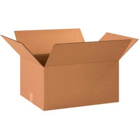 Global Industrial BP2843 Cardboard Corrugated Boxes - 20 x 15 x 10 in., Kraft - Pack of 20