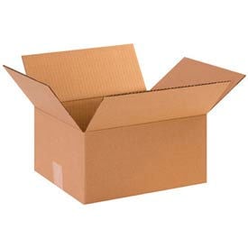 Global Industrial BP3208 Heavy Duty Cardboard Corrugated Boxes - 12 x 10 x 8 in., Kraft - Pack of 25