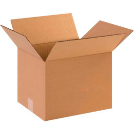 Global Industrial BP2588 Cardboard Corrugated Boxes - 12 x 10 x 9 in., Kraft - Pack of 25