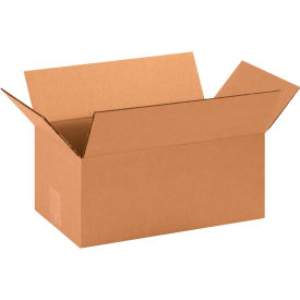 Global Industrial BP2691 Cardboard Corrugated Boxes - 14-.5 x 8.75 x 6 in., Kraft - Pack of 25