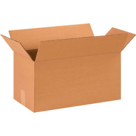 Global Industrial BP2828 Long Cardboard Corrugated Boxes - 18 x 9 x 9 in., Kraft - Pack of 25