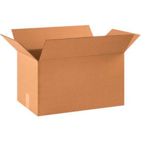 Global Industrial BP2890 Cardboard Corrugated Boxes - 22 x 12 x 12 in., Kraft - Pack of 20