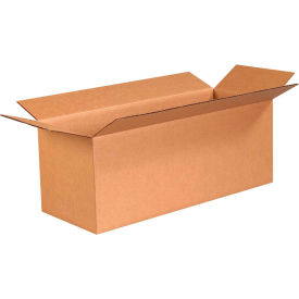 Global Industrial BP2982 Long Cardboard Corrugated Boxes - 24 x 9 x 9 in., Kraft - Pack of 25