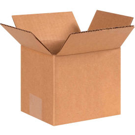 Global Industrial BP3128 Cardboard Corrugated Boxes - 6 x 5 x 5 in., Kraft - Pack of 25