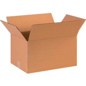Global Industrial B68727 Cardboard Corrugated Boxes - 16 x 11 x 9 in., Kraft - Pack of 25