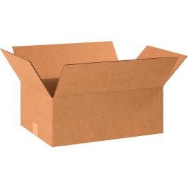Global Industrial BP2797 Cardboard Corrugated Boxes - 18-.5 x 12-.5 x 7 in., Kraft - Pack of 25