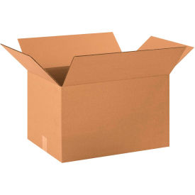Global Industrial 4885500 Cardboard Corrugated Boxes - 20 x 14 x 12 in., Kraft - Pack of 20