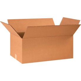 Global Industrial BP2926 Cardboard Corrugated Boxes - 24 x 14 x 10 in., Kraft - Pack of 20