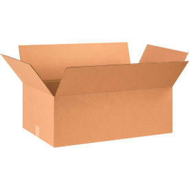 Global Industrial BP3019 Cardboard Corrugated Boxes - 28 x 16 x 10 in., Kraft - Pack of 20
