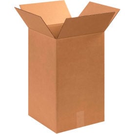 Global Industrial BP2598 Cardboard Corrugated Boxes - 12 x 12 x 20 in., Kraft - Pack of 25