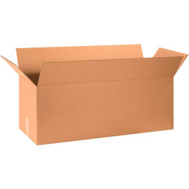 Global Industrial BP3065 Long Cardboard Corrugated Boxes - 32 x 12 x 12 in., Kraft - Pack of 20