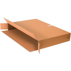 Global Industrial BP3090 Side Loading Cardboard Corrugated Boxes - 36 x 5 x 24 in., Kraft - Pack of 20