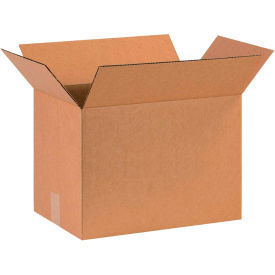 Global Industrial B1499510 Cardboard Corrugated Boxes - 15 x 10 x 12 in., Kraft - Pack of 25