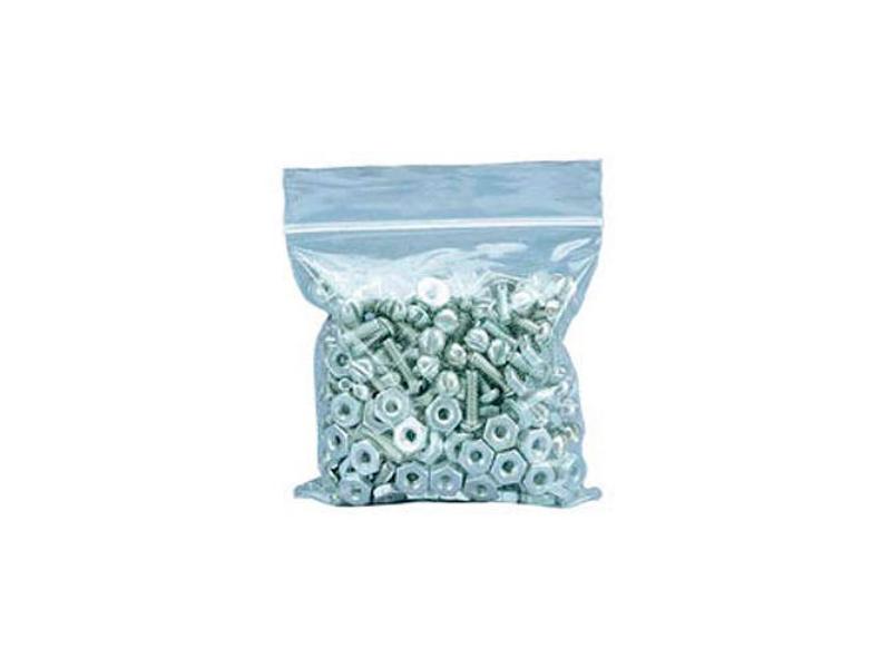 Global Industrial 418209 6 x 6 in. 2 Mil Reclosable Poly Bags, Clear - Pack of 1000