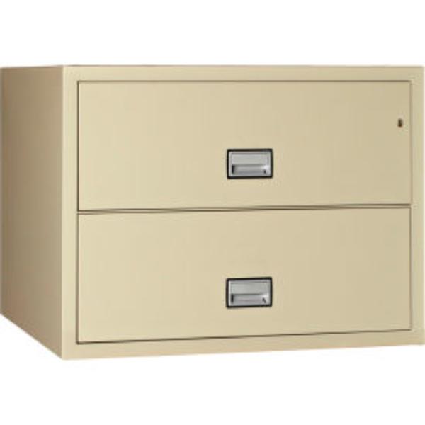 B2372873 2 Drawer Lateral File Cabinet Letter & Legal Size 38 x 23.625 x 28.75 in., Putty -  Phoenix Safe International