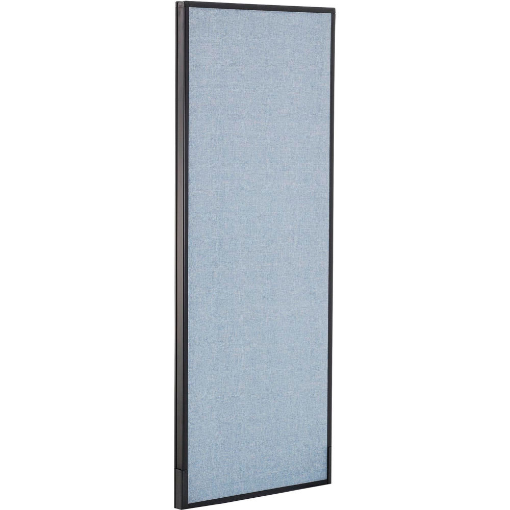 Global Industrial 277661BL Interion Office Partition Panel - 24.25 x 60 in. - Blue
