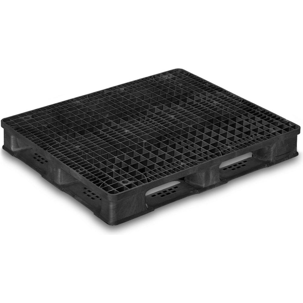 B2246911 Orbis Rackable & Stackable Lip Open Deck Pallet Polypropylene 4-Way - 48 x 40 in. - 30000 lbs Stat Capacity