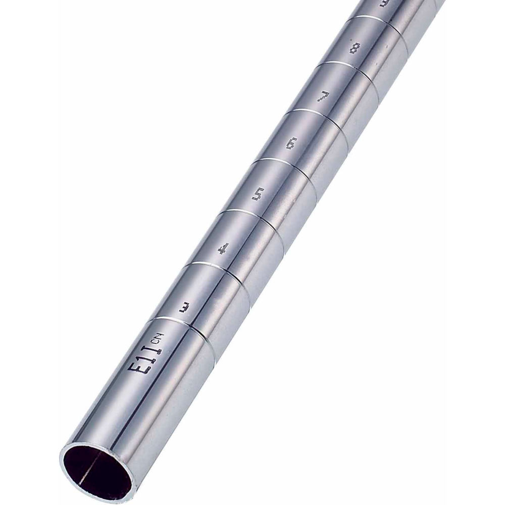 Global Industrial 711224 Nexel P66C Chrome Post - 66 in. - Pack of 4