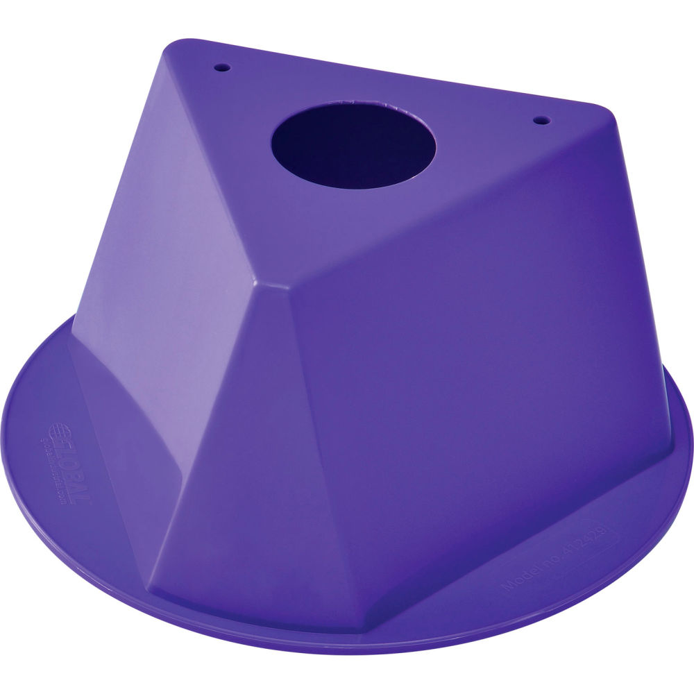 Global Industrial 412429 Inventory Control Cone, Purple