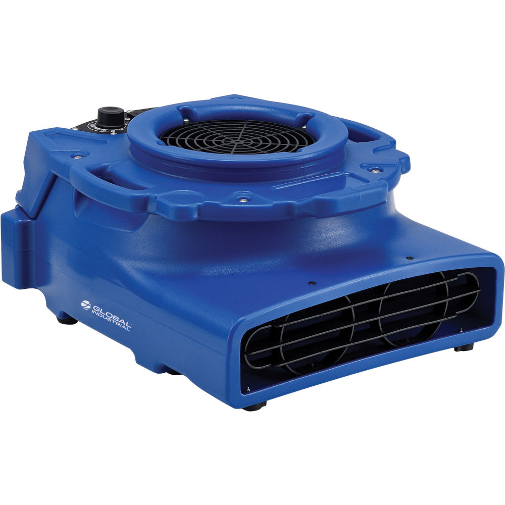Global Industrial 641767 Low Profile Air Mover Variable Speed 0.25 HP 1200 CFM