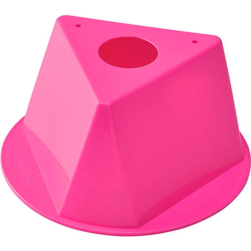 Global Industrial 412425 Inventory Control Cone, Hot Pink