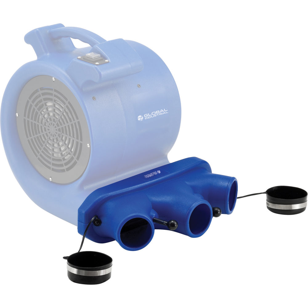 Global Industrial 641761 Air Mover Adapter for 641770, Blue