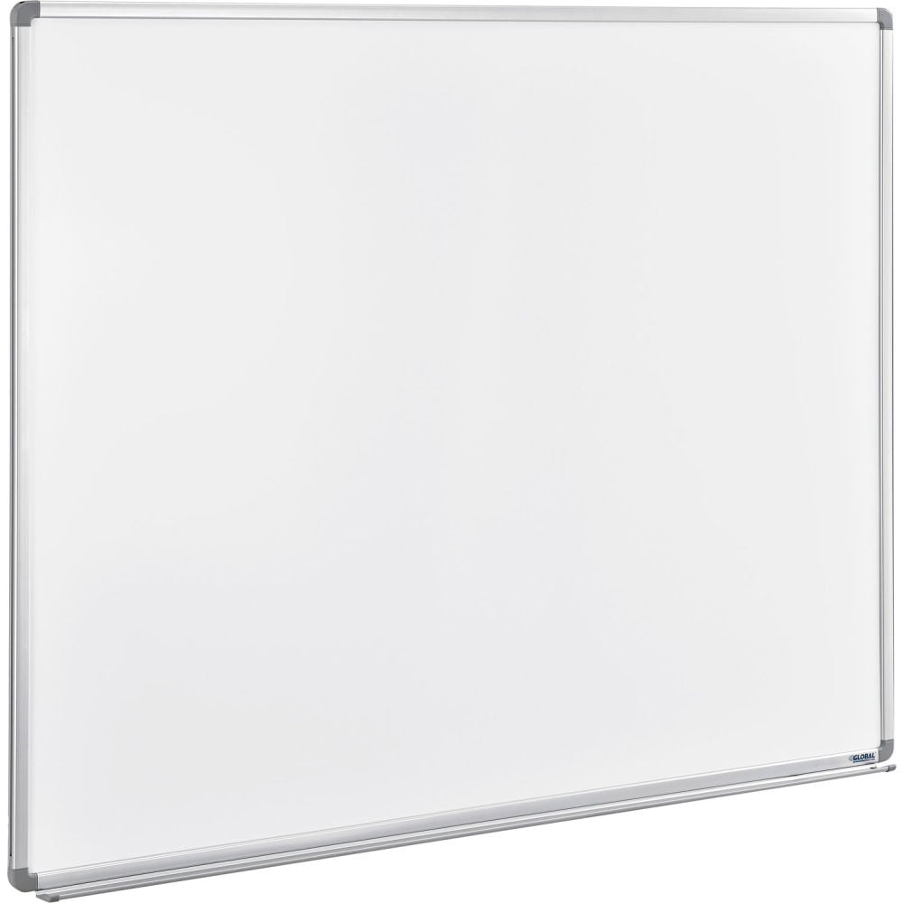 Global Industrial 695646 Magnetic Whiteboard - 60 x 48 - Steel Surface