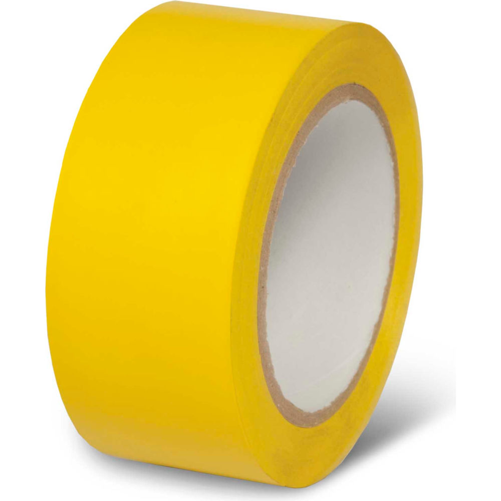 Global Industrial 670651YL Safety Tape, Yellow - 2 in. x 108 ft. - 5 mil - 1 Roll