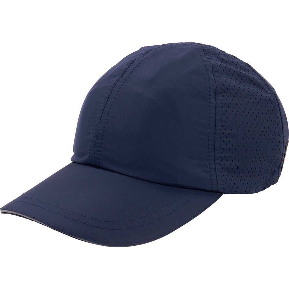 B3139725 Skullerz 8947 Lightweight Baseball Hat with Bump Cap Insert, Navy - Medium & Large