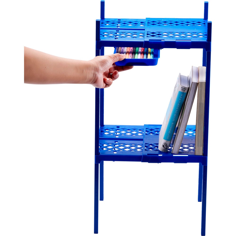 B3085679 LockerMate Double Locker Shelf, Blue