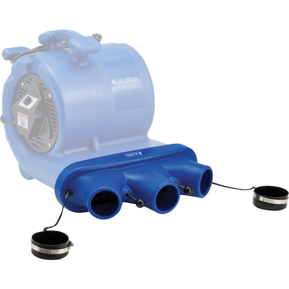 Picture of Global Industrial 641762 Air Mover Adapter for 641764, Blue
