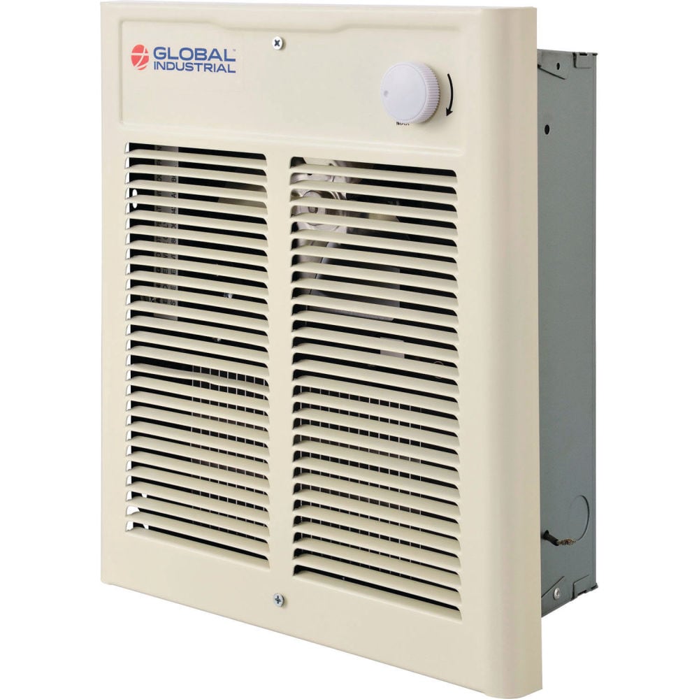 Global Industrial 246745 Fan Forced Wall Heater Shaded Pole Motor - 1500, 2000W 208 & 240V