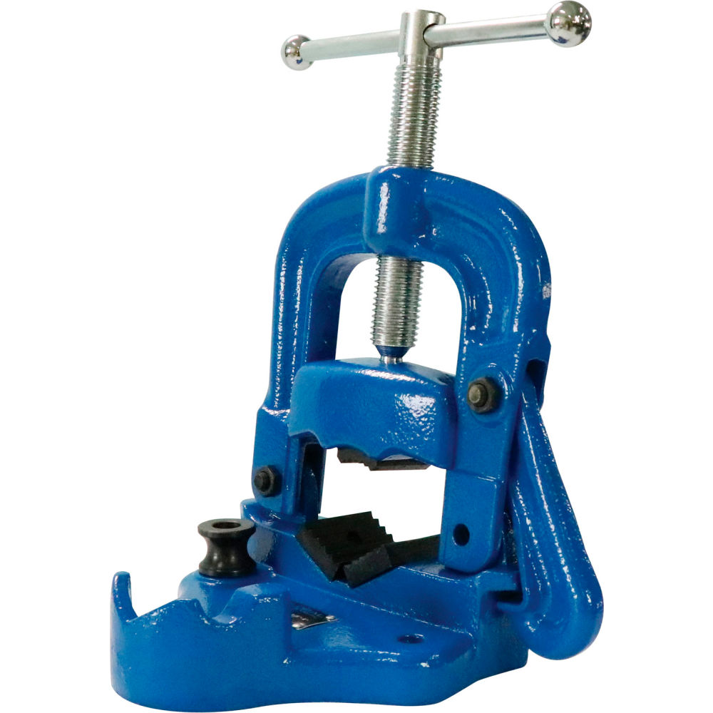 Global Industrial 604078 Bench Yoke Vise - 0.125 - 4 in. Pipe Capacity