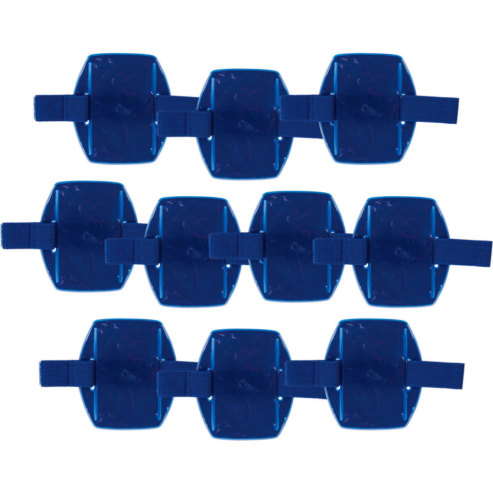 B3159155 Squids 3386 Arm Band ID & Decal Holder, Blue - One Size - Pack of 10
