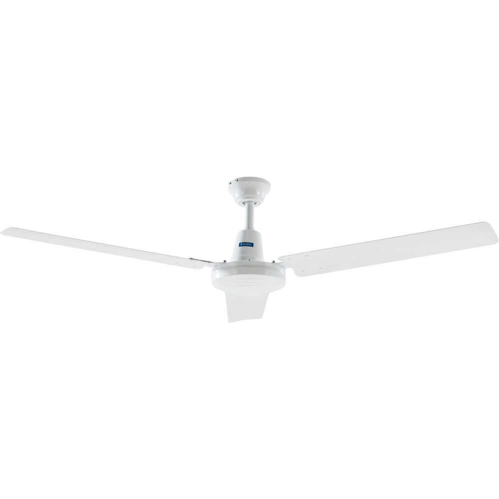 Picture of Global Industrial 293103 56 in. Industrial Ceiling Fan&#44; 4 Speed 8350 CFM 120V&#44; White