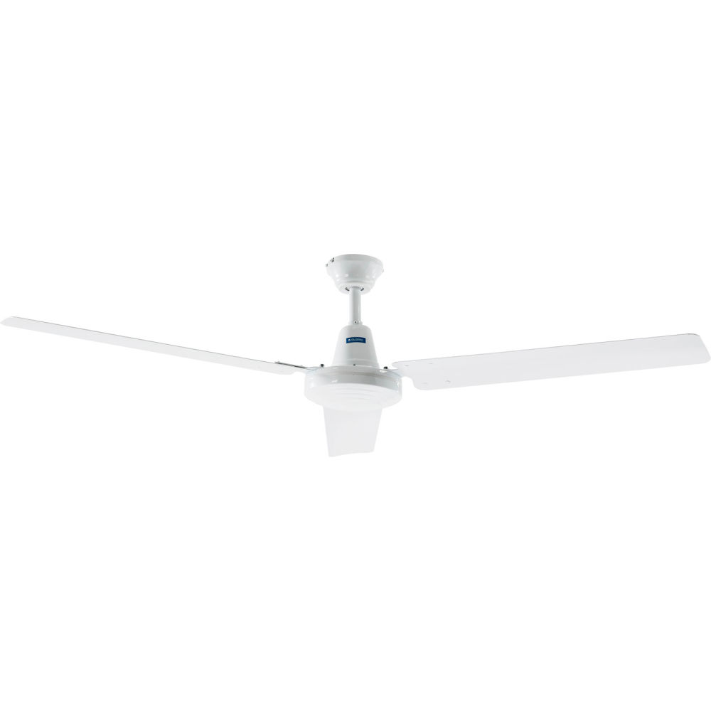 Picture of Global Industrial 293104 60 in. Industrial Ceiling Fan&#44; 4 Speed 9150 CFM 120V&#44; White