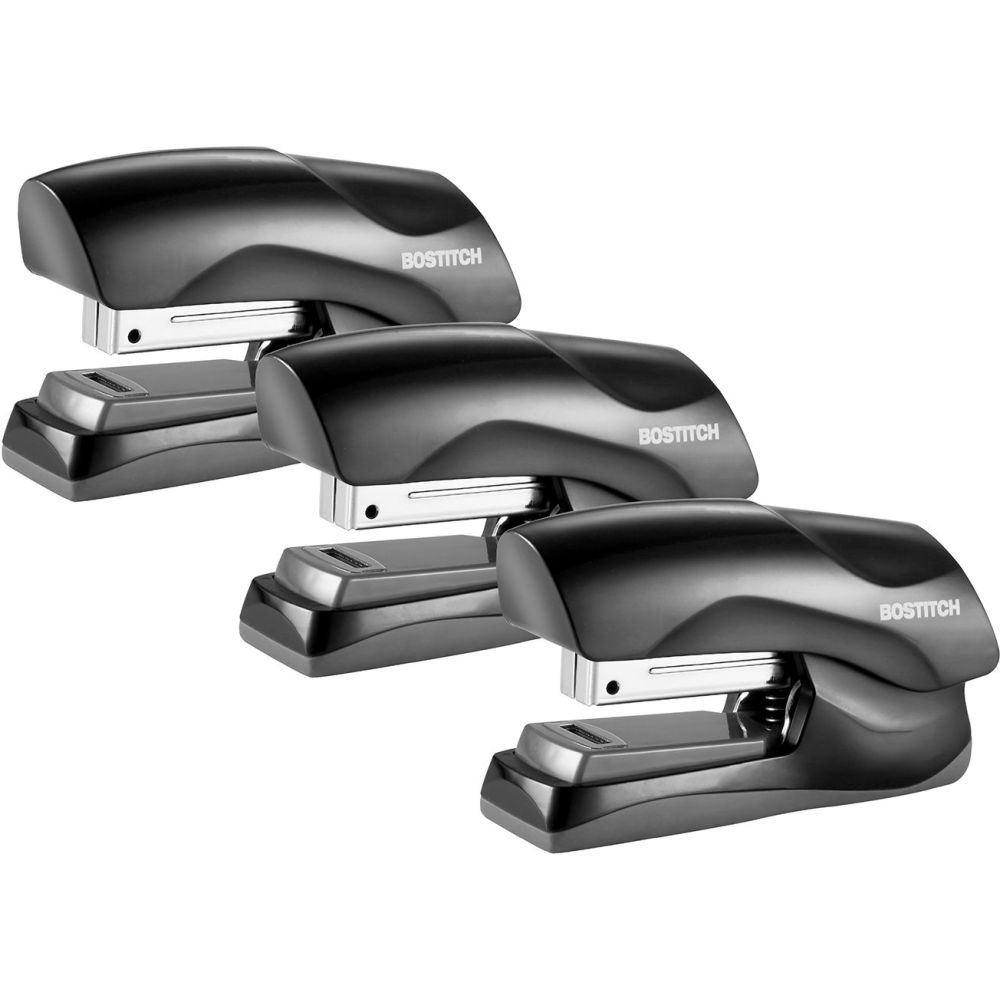 B3085608 Bostitch Flat Clinch Stapler - 40 Sheets - 3 per Pack