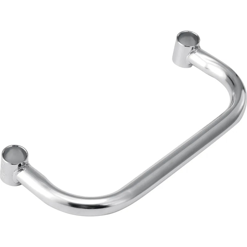 Global Industrial AE14C Nexel Chrome Safety Push Handle - 14 in.