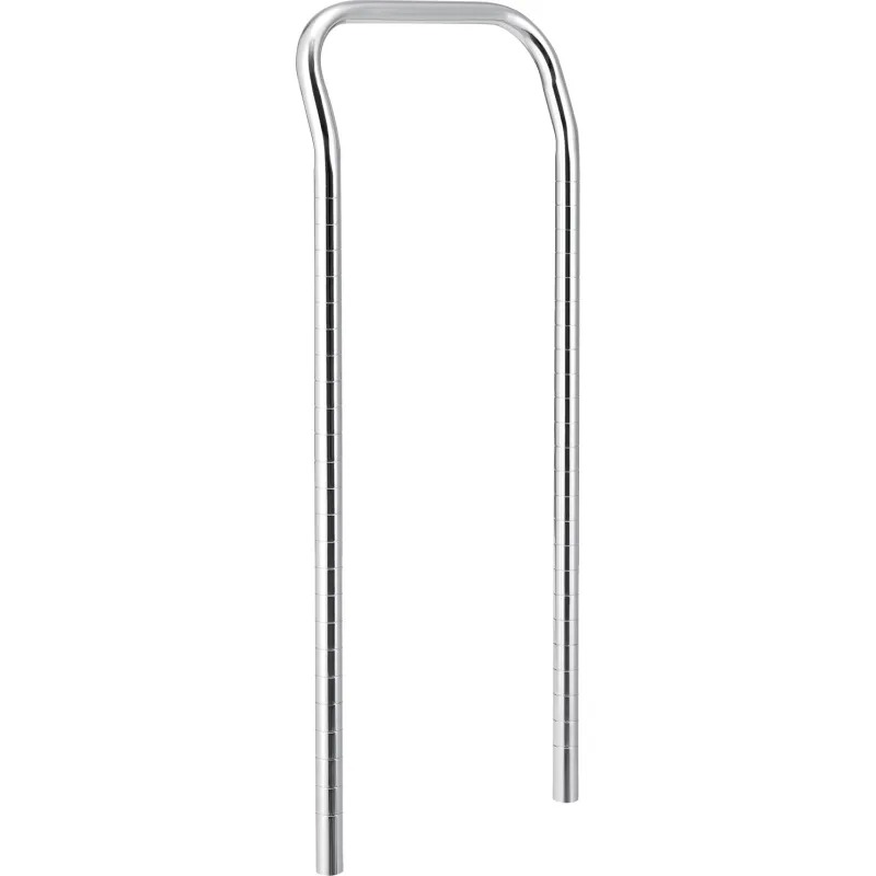 Nexel Utility Cart Handle - Silver - 14 in. - Offset Tubular Design