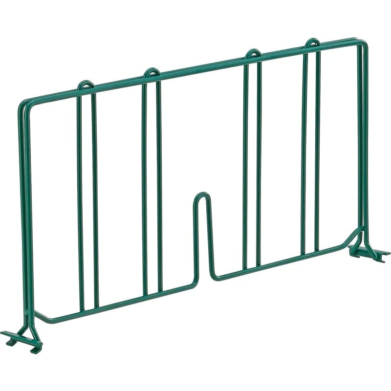 Global Industrial AD818G Nexel Poly-Green Divider - 18 in. x 8 in.