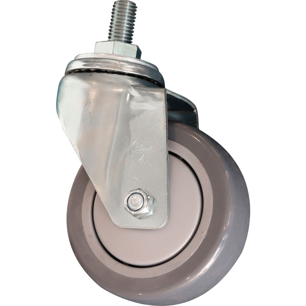Global Industrial 412563 Replacement Polyurethane Swivel Casters for 412559 - Set of 8