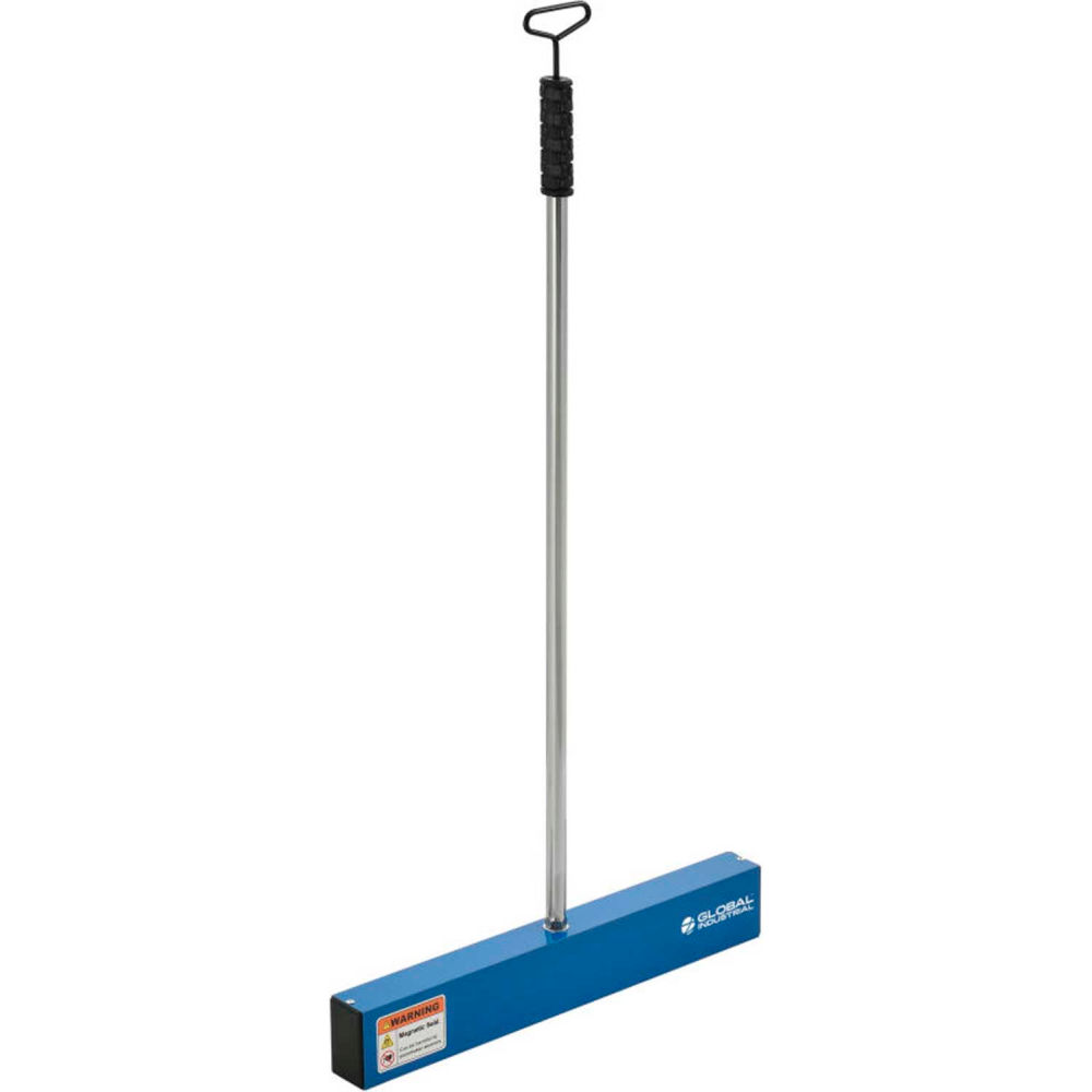 Global Industrial  Magnetic Nail Sweeper with Release 20 in. Cleaning