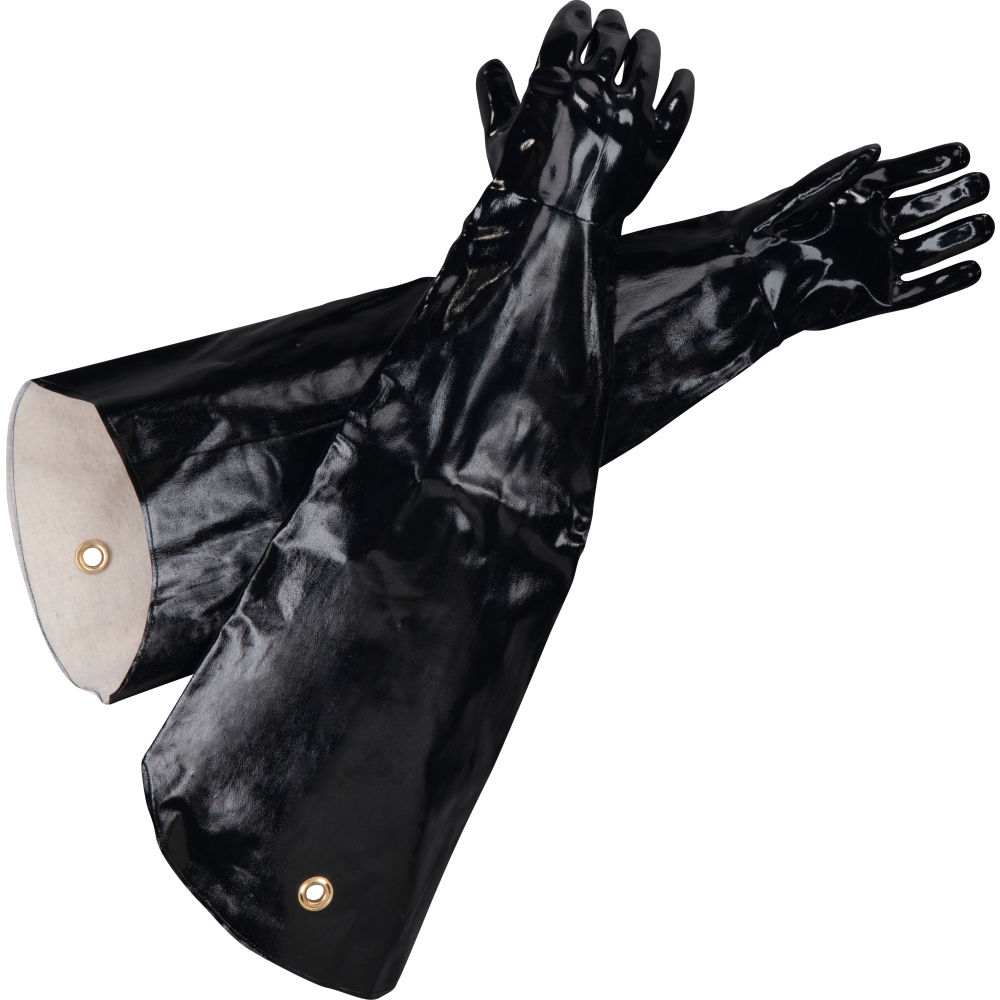 Picture of Carlisle Sanitary Maintenance B507235 San Jamar P31 31 in. Neoprene Shoulder Length Glove - One Size Fits Most