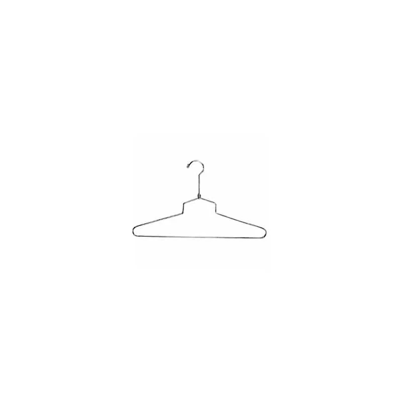 Picture of Econoco B387191 18 in. Steel Blouse & Dress Hanger with Regular Hook&#44; Chrome - Pack of 100