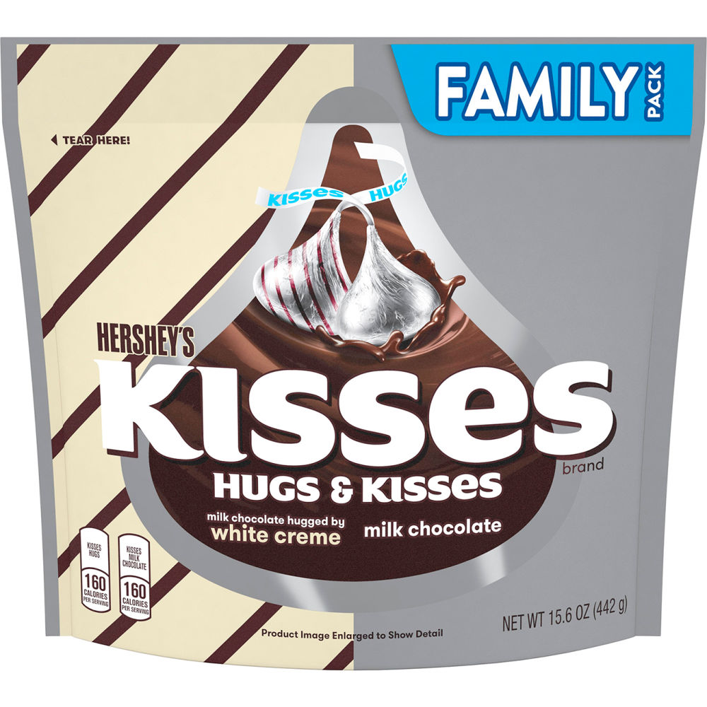 Picture of Green Rabbit Holdings B2946515 Hersheys Kisses & Hugs Chocolate Candy&#44; Assortment - 15.6 oz - Pack of 3