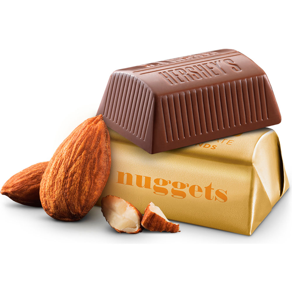 Picture of Green Rabbit Holdings B2946347 Hersheys Nuggets Milk Chocolate with Almonds Candy - 10.1 oz - Pack of 3