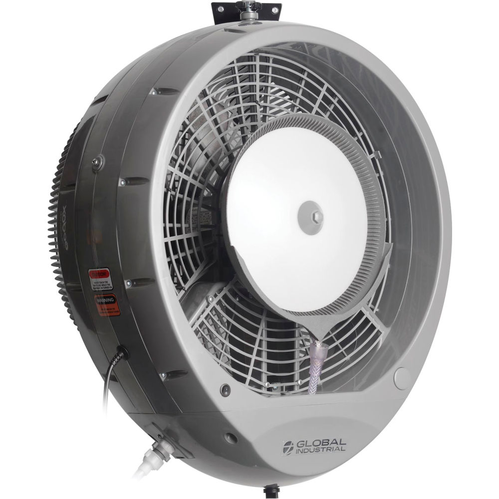 Global Industrial 604129 29 in. Wall Mount Atomizing Evaporative Cooler for 5885 CFM