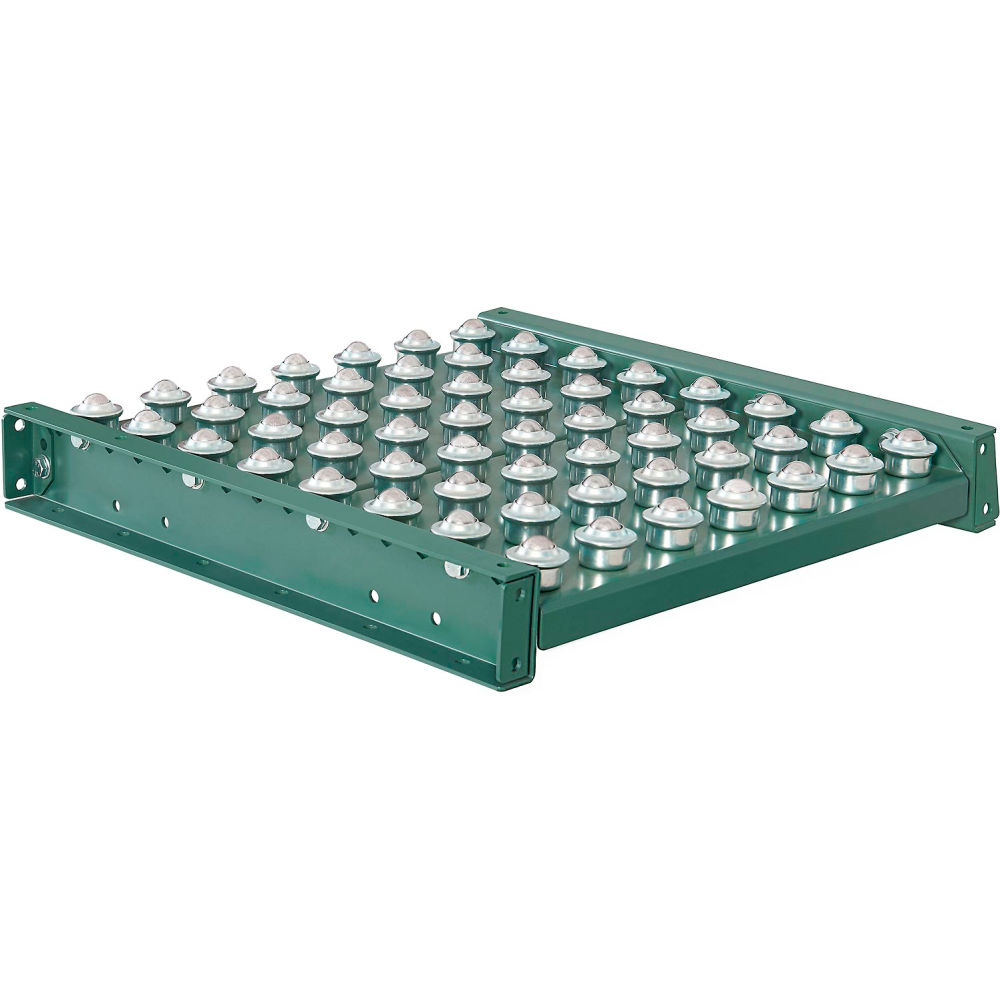 Global Industrial 293268 24 in. Ball Transfer Table - 15 in. Between Frame 3 in. Ball Center