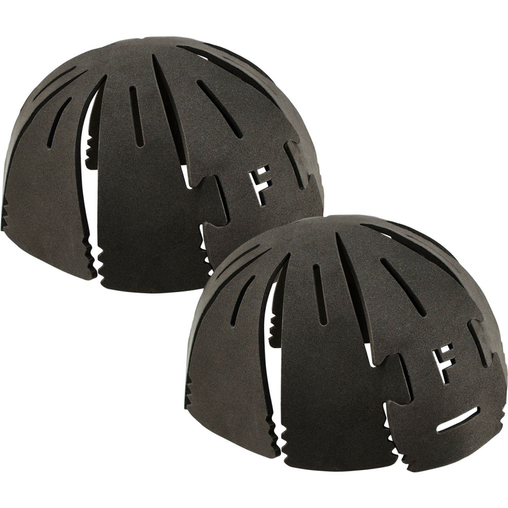 B3135802 Skullerz 8944 Soft Universal Bump Cap Insert Foam, Black - Pack of 2