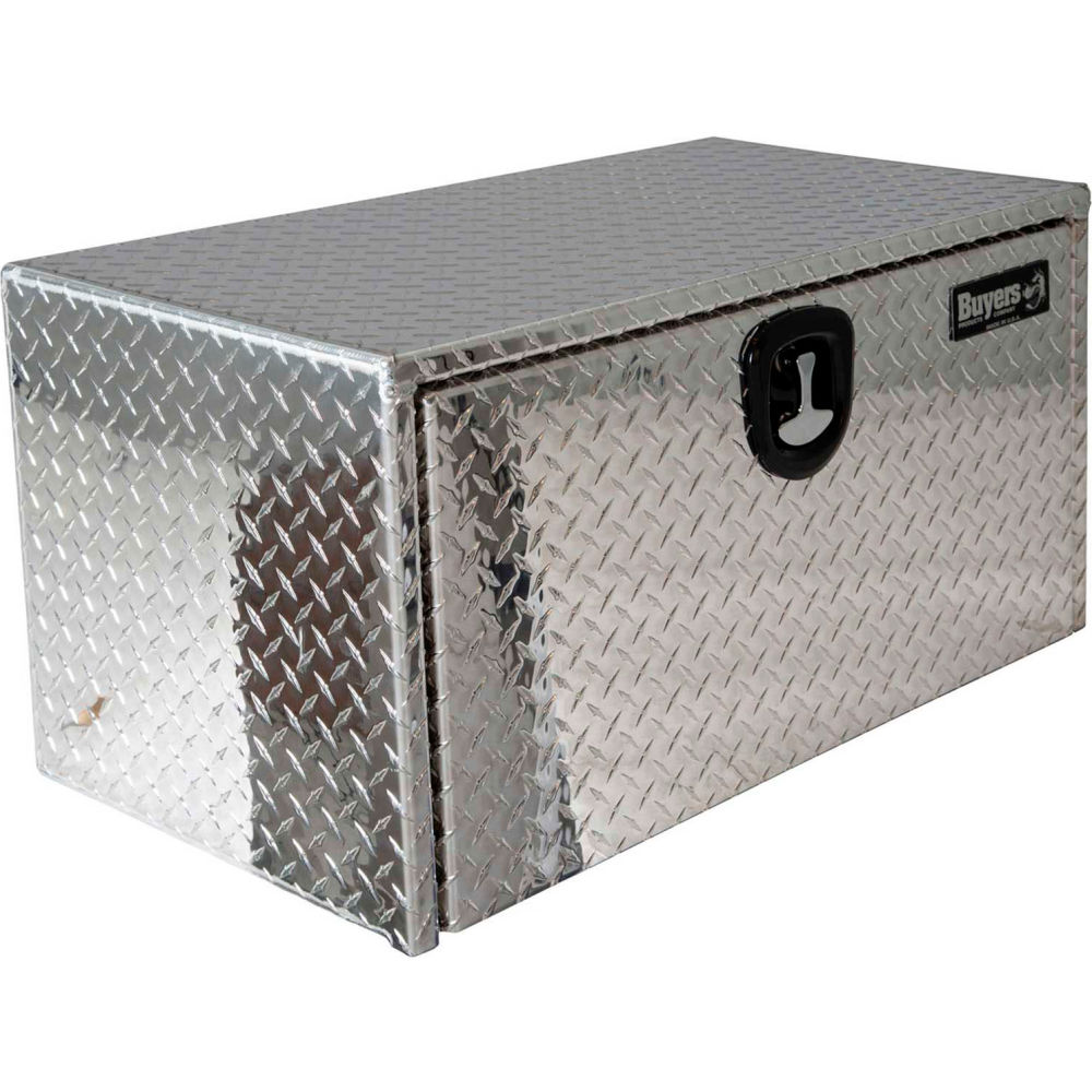 Picture of Buyers Products B2311244 Buyers Products Aluminum Underbody Tuck Box - 20 x 20 x 36 in. - Silver